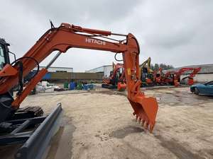 Pelle Hitachi ZX55 d'occasion de haute qualité au Japon 2020 Modèle 5.5 Tonnes 30kw Puissance avec moteur et moteur de boîte de vitesses de pompe PLC à vendre - Product Image 4