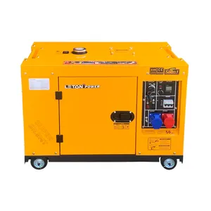 Generatore diesel silenzioso insonorizzato 12kVA silenzioso per uso domestico fuori dal set di generatori diesel da campeggio