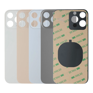 Remplacement de vitre arrière de haute qualité avec grand trou pour iPhone 8 SE XR X XS 11 12 mini 13 14 PM avec ruban adhésif de 3 mm - Product Image 3