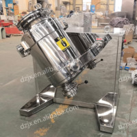Machine à mélanger et à tambour rotatif 3D pour poudre de grains de café DZJX