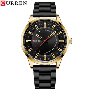 Montre sport pour homme CURREN 8406, montre de luxe pour homme, étanche, bracelet en acier inoxydable, mouvement à quartz, montre-bracelet pour homme - Product Image 1