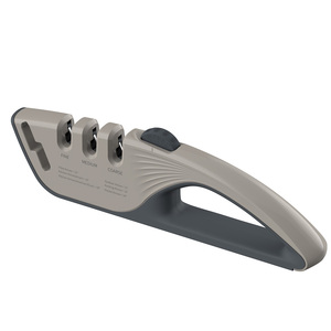 <span class=keywords><strong>Afilador</strong></span> de Cuchillos Manual con Ángulo Ajustable y Perilla Giratoria, Herramienta Multifuncional para Afilar Cuchillos y Tijeras de Cocina para Uso Doméstico - Product Image 5