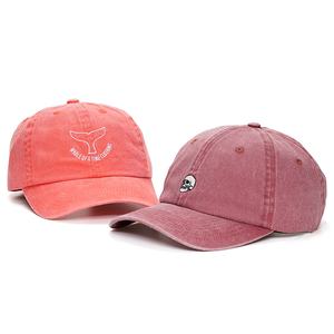 Gorra de Béisbol Personalizada de 6 Paneles con Logotipo, Gorras de Papá Lisas Sin Estructura, Algodón Lavado Bordado, Venta al por Mayor - Product Image 1