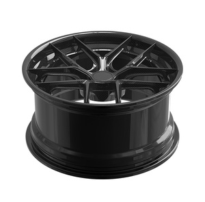Roues de voiture forgées de luxe 5x112 /<span class=keywords><strong>114</strong></span>. 3/120 Jantes légères en alliage d'aluminium en fibre de carbone 18-22 pouces pour Challenger Amg E46 - Product Image 4