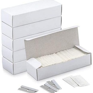 Carbon Steel 39x19x0.25mm Single <b>Edge</b> Industrial Razor Blades - Product Image 6