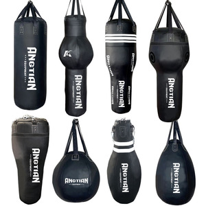 Saco de boxeo colgante en forma de pera, gancho de micrófono en forma de lágrima, saco de boxeo para adultos y niños, lucha deportiva - Product Image 5