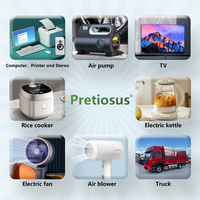 Onduleur Pretiosus à onde sinusoïdale pure avec chargeur 1500W 12/24/48V DC AC 100/110/120/220/230/240V