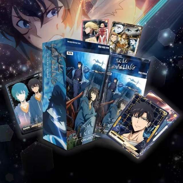 ポケモンカードゲーム SOLO LEVELING COLLECT CARD 16 BOX Solo Leveling Mapniverse Cards: Collectible Anime Trading Packs