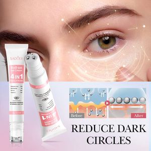 Crème pour les <span class=keywords><strong>yeux</strong></span> en <span class=keywords><strong>roll</strong></span>-<span class=keywords><strong>on</strong></span> raffermissante et nourrissante à la nicotinamide SADOER en marque propre, réparation des cernes, crème instantanée pour éliminer les poches sous les <span class=keywords><strong>yeux</strong></span> - Product Image 1