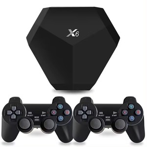 2023 X6 Mini Game Stick 4K TV Box Classic 10000 Juegos 64GB HD Salida Retro Consolas de videojuegos para PS1/GBA M8 TV Consola de juegos - Product Image 1