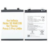 Baterai Lithium Isi Ulang Baru 5000mAh untuk Infinix Note 30 Pro Zero 30 5G BL-49PX-Stock Elektronik Konsumen