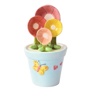 Bộ Thìa Đo Lường Nồi Hoa Gốm Tùy Chỉnh - Product Image 1