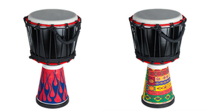 8 polegadas instrumento de percussão amarrado corda africano tambor - Product Image 5