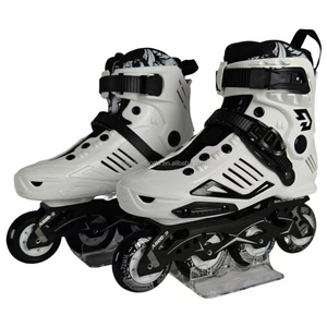 2025 vente en gros clignotant 4 roues sûr chaussures à roulettes agressives professionnel Slalom Freestyle vitesse en ligne <span class=keywords><strong>patin</strong></span> à roulettes en ligne - Product Image 2