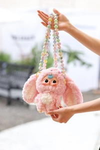 Nouveautés : Jouet en peluche de haute qualité pour bébé, trois animaux mignons, chat porte-bonheur, jouets mystère en boîte aveugle, poupée - Product Image 5