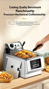 Friteuse électrique industrielle grande capacité pour cuisine <span class=keywords><strong>à</strong></span> fort volume <span class=keywords><strong>de</strong></span> production - Product Image 2