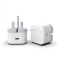 Cargador USB-C PD de 40W 3.0 con Carga Rápida, Cubo de Carga Tipo C 17, Adaptador de Corriente con Enchufe EU, UK, US para iPhone 17