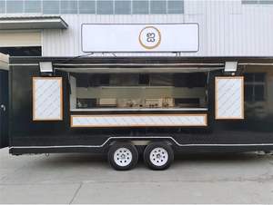 Camion de restauration mobile, machines à snacks, pizza, chariot alimentaire motorisé à 4 roues en acier inoxydable, à vendre à prix avantageux - Product Image 2