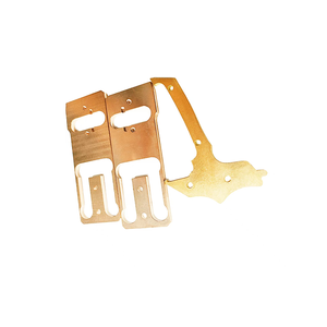 Bilah Kuningan Baja tahan karat OEM kustom pelat pemotong bengkok <span class=keywords><strong>CNC</strong></span> bagian mesin Dengan EDM kawat - Product Image 2