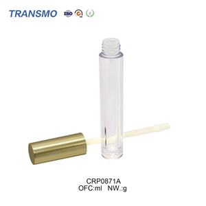 Tubos de Brillo Labial de Plástico Reciclado al por Mayor, Tubos de Brillo Labial Vacíos Transparentes, Etiqueta Personalizada, Tubo de Brillo Labial de 5 ml con Aplicador - Product Image 5