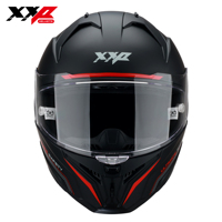 Nouveaux casques de moto intégraux avec grand spoiler, visière transparente, boucle à dégagement rapide, XXL XXP VINDICATOR DOT ABS, toutes saisons, 6 mois