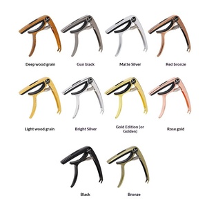 Capo pour <span class=keywords><strong>guitare</strong></span> folk trois-en-un en alliage de zinc, plectre pour <span class=keywords><strong>guitare</strong></span> électrique et acoustique, accessoires d'instruments de musique - Product Image 1
