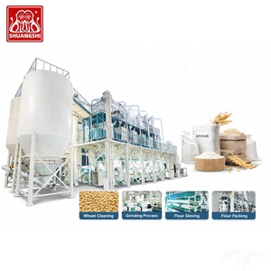 Molino de Harina de <span class=keywords><strong>Trigo</strong></span> y Maíz de Gran Capacidad, 50 Toneladas por Día, con Motor, Rodamientos y Engranajes - Certificado ISO9001, Fácil Operación - Product Image 2