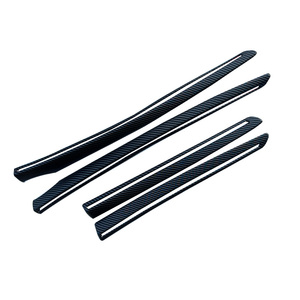 Juego <span class=keywords><strong>de</strong></span> 4 Piezas <span class=keywords><strong>de</strong></span> <span class=keywords><strong>Molduras</strong></span> <span class=keywords><strong>Decorativas</strong></span> <span class=keywords><strong>para</strong></span> Panel <span class=keywords><strong>de</strong></span> Puerta con Patrón <span class=keywords><strong>de</strong></span> Fibra <span class=keywords><strong>de</strong></span> Carbono <span class=keywords><strong>para</strong></span> Tesla Model Y Juniper, Delanteras y Traseras - Product Image 1