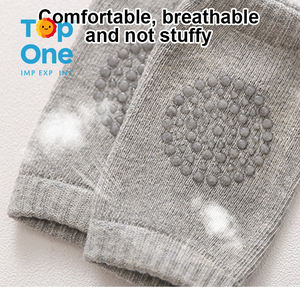 Top un gros enfant en bas âge mignon caoutchouc Silicone protecteur enfants enfants ramper bébé genouillères - Product Image 5