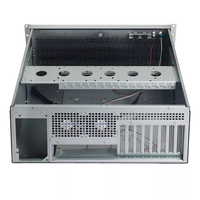 Boîtier de serveur EATX 4U industriel de 19 pouces en stock d'usine avec 8 emplacements PCIE et prise en charge du refroidissement par eau