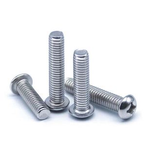 Vis à tête ronde cruciforme en acier inoxydable M3M4M5M6, vis à tête cylindrique, vis à tête miniature, vis de machine pour interrupteur et prise - Product Image 1