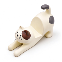 Support de téléphone portable en forme de chat mignon, support de téléphone de bureau, support de téléphone animal mignon pour la maison, le bureau, cadeau, vente en gros, OEM