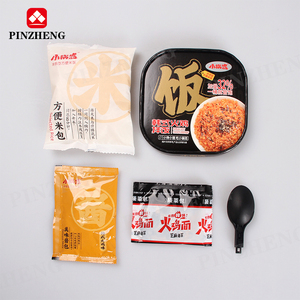 Plat instantané de fruits de mer en gros, nourriture asiatique rapide, riz instantané pratique prêt à consommer avec champignons - Product Image 2