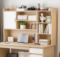 Vente en gros bureau d'étude d'ordinateur avec étagères de rangement et armoire bureau table pour bureau à domicile