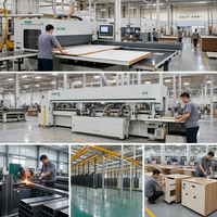 Bureau de réception 2 places avec rangement sur pied, tiroirs verrouillables et étagères en bois – Vente directe usine pour bureaux, écoles et administrations