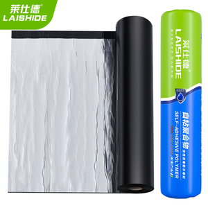 Feuille imperméable à l'eau, matériau auto-adhésif à haut polymère, Membrane imperméable à l'eau, rouleaux de bitum pour la toiture - Product Image 2