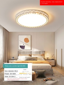 โคมไฟเพดานแอลอีดีทันสมัยรูปดาวพระจันทร์สุดสร้างสรรค์อะคริลิคอลูมิเนียมเหล็กศิลปะร่วมสมัยสำหรับห้องเด็กห้องนั่งเล่น - Product Image 6