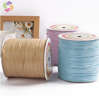 Fil de raphia teint à la main en promotion – Filé à l'anneau, haute ténacité, idéal pour le tricot et le crochet