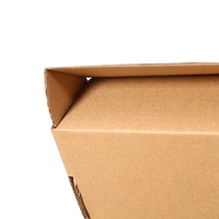 Boîte d'expédition en carton ondulé personnalisée, emballage en kraft recyclé avec logo, carton d'expédition pour les petites entreprises