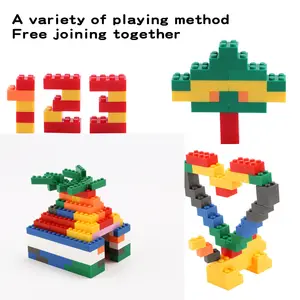 500/1000/2000/4000 pezzi Building Brick Toys Set Kids STEM Educational Juguetes fai da te costruzione colorata piccoli blocchi di particelle
