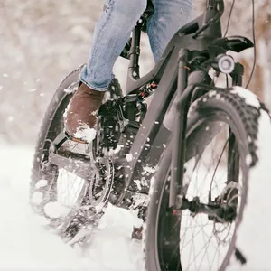 Quadro de bicicleta elétrico de carbono, quadro de bicicleta, pneu gordo de 26 polegadas, meio de neve, g510, motor ebike, suspensão completa, 1000w