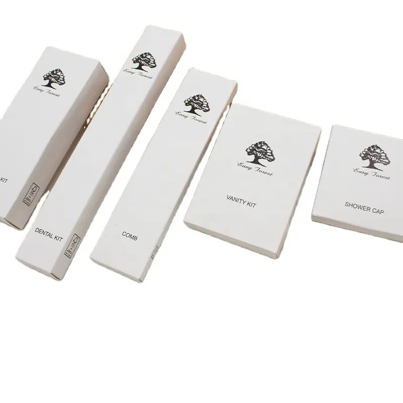 Eco Friendly Hotel Amenities Kit Luxury Toiletries Disposable Hotel Guest Room Consumable Amenities
