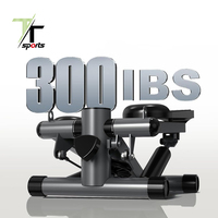 TTSPORTS Stepper multifonctionnel pour exercices aérobiques, mini-stepper elliptique, machine de marche et bandes de résistance