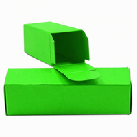 Boîte de couleur vert foncé, emballage en papier imprimé personnalisé beauté Offre Spéciale, emballage en papier pour produits de maquillage, boîte d'emballage pour vernis à ongles, huile