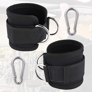 Adjustable Ankle Resistance <b>Band</b> Black 41cm Durable Fitness <b>Exercise</b> Accessory For Adults - Product Image 1
