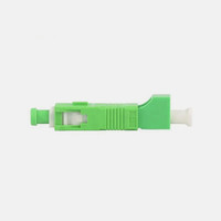 Conector de Fibra Óptica SC/APC Macho a LC/APC Hembra, Adaptador de Fibra Óptica, Acoplador Óptico Híbrido SC LC