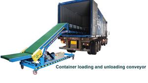 Transportador de cinta automático móvil de velocidad ajustable para carga de contenedores de camiones, descarga para almacenes y distribución - Product Image 4