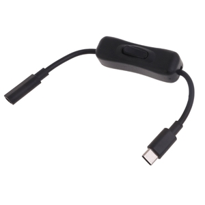 Cavo di Prolunga USB-C Maschio-Femmina con Interruttore On/Off Integrato per <span class=keywords><strong>Raspberry</strong></span> <span class=keywords><strong>Pi</strong></span> <span class=keywords><strong>4</strong></span> - Product Image 1
