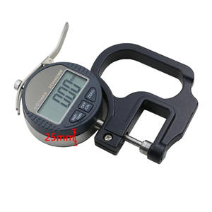 0.001mm Micrômetro Digital Dial Espessura Medidor de Filme Plástico Couro Papel Polegada Medição Ferramenta Espessura Medidor Medidor - Product Image 3