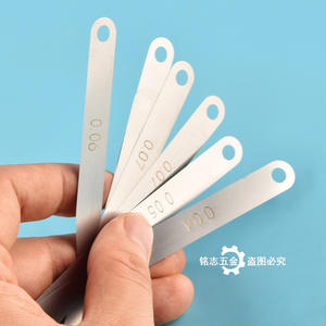 Crystal Flower Stainless Steel <b>Feeler</b> <b>Gauge</b> 0.02 1.0mm High Accuracy Pin <b>Gauge</b> Set For Valve Clearance Measurement - Product Image 1